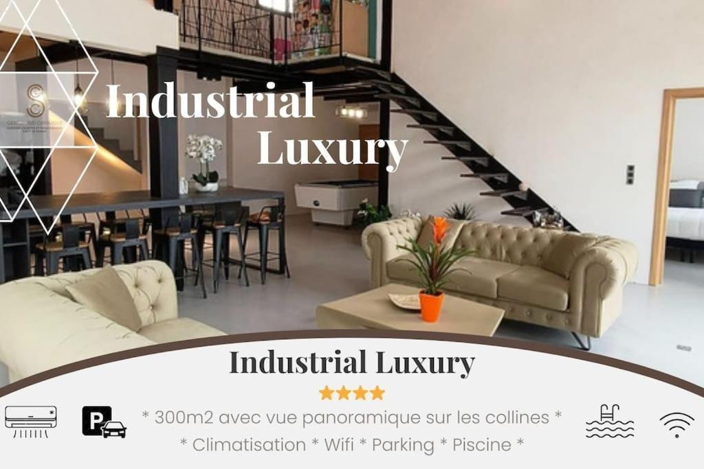 فيلا Industrial Luxury Nimes & Arles بوكير المظهر الخارجي الصورة